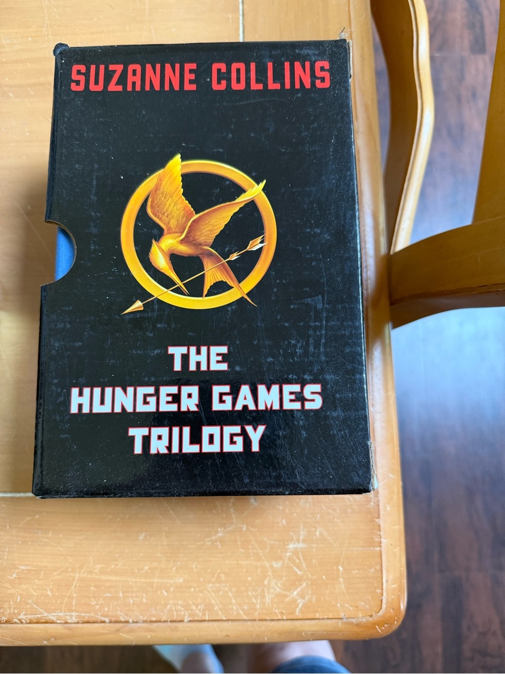 The Hunger Games Trilogy Box Set - Black with Gold Mockingjay